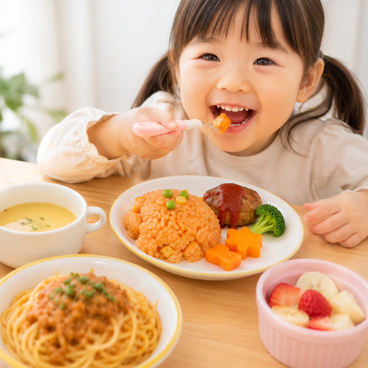 子どもが食べれるメニューが欲しい